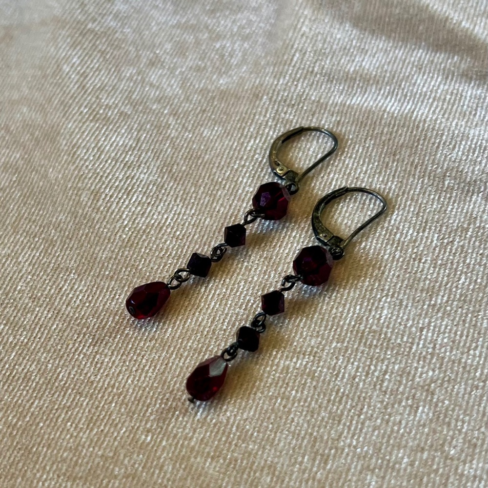 Victorian revival dangle earrings